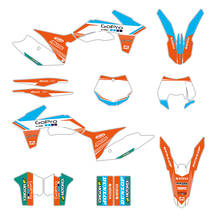Calcomanía gráfica para equipo de motocicleta, pegatina para KTM SX, SXF, XC, XCF, XCW, 125, 150, 200, 250, 300, 350, 450, 500, 2011, 2012, 2013 2024 - compra barato