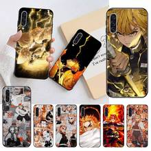 Kyojuro-funda de teléfono Rengoku Kimetsu no Yaiba, para Samsung A40, A31, A50, A51, A71, A20E, A20S, S8, S9, S10, S20 Plus, note 20 ultra 2024 - compra barato