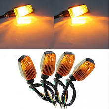 4pcs Motorcycle Turn Signal Lamp Indicator Blinker 12V 3W Plastic High Performance 2024 - buy cheap