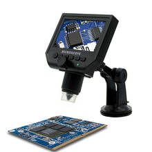600X HD электронный с дисплеем промышленное увеличительное стекло мобильный телефон ремонт материнской платы цифровой микроскоп 2024 - купить недорого