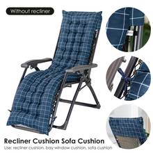 Recliner Cushion Soft Thicken Pad Chair Cushion Breathable Washable Sun Lounger Mat Sofa Cushion For Garden Patio Vacation Relax 2024 - buy cheap