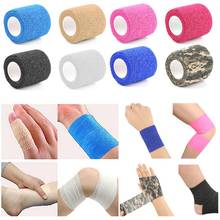 Colorful Self Adhesive Elastic Bandage Colorful Sport Tape Elastoplast Emergency Muscle Tape First Aid Tool Knee Support 2024 - buy cheap