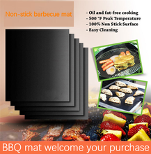 Reusable non-stick barbecue mat barbecue stove outdoor picnic portable barbecue mat baking mat and oven heat-resistant mat 2024 - buy cheap