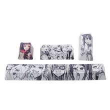 Ahegao-teclas espaciadoras de Anime japonés, 4 Uds., 6,25u, ESC 2024 - compra barato