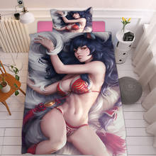 2/3 Pieces Bikini Sexy Girls Japan Anime Bedding Set Japan Anime Duvet Cover For Bedroom Cover Set Home Textile Bed Quilt Cover 2024 - buy cheap