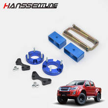 HANSSENTUNE Raise 2" Front & Rear Suspension U bolt Block shock spacer Lift Kits Fit for D-max 2012+ 2024 - buy cheap