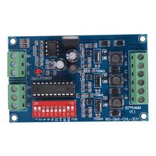 Decodificador de luz led dmx512, corrente constante, 3ch rgb 350ma * 3ch/700ma * 3ch, controlador dmx, 5-24v/12-36v 2024 - compre barato