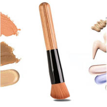 Blush Makeup Brush Wood soft Nylon hair no irritation Power Liquid Foundation Cream Cosmetics Makeup Tool Pincel Maquiagem 2024 - buy cheap