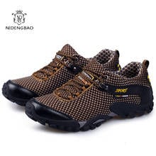 Men Casual Shoes New Anti-Skid Trekking Shoes Outdoor Walking Shoes Sneakers Breathable Climbing Sports Shoes Big Size 39~47 2024 - buy cheap