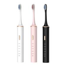 Electric Toothbrush Adult Timer Brush 5 Mode USB Charger Rechargeable Tooth Brushes With 4 Replacement Heads 2024 - buy cheap