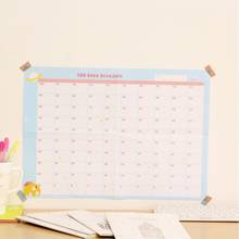Paper Calendar 100 Days Countdown Calendar Schedule Learning Office Schedule Struggle Target Table 2 Pcs/lot 2024 - buy cheap