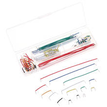 140 Pcs/set Practical New Solderless Breadboard Jumper Cable Wire Kit DIY Shield For Arduino 2024 - buy cheap