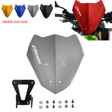 Deflector de parabrisas para motocicleta, visera para HONDA CB650R, 2018, 2019, 2020, NEO Sports Cafe, CB 650 R, CB-650R 2024 - compra barato