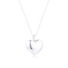 Genuine 925 Sterling Silver Love Locket Pendant Necklace for Women Party Jewelry Wholesale 2024 - buy cheap