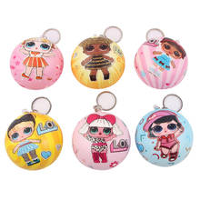 Lol Surprise Lol Dolls Slow Rebound Color Printing Doll Keychain Pendant Simulation Decompression Toy Pinch Music Toys for Girls 2024 - buy cheap