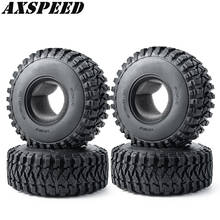 AXSPEED 2.2inch 125mm Rubber Rocks Tyres Wheel Tires for 1:10 RC Crawler Axial Wraith 90048 RR10 RC Car Parts 2024 - buy cheap