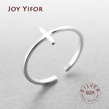 925 silver ring simple stylish lady ring opening silver cross tail ring hypoallergenic new design silver 925 fine jewelry gift 2024 - buy cheap