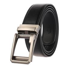 Leather Belt for Men Fashion Men Belt-Leather Ratchet Belt for Men Automatic Buckle Belt Width:36mm Length:110-125cm 2024 - buy cheap