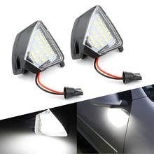 AUXITO Car LED Under Side Mirror Lights Puddle Lamp for VW Golf 5 Plus Eos Passat CC Jetta MK3 Touran Sharan MK2 7N Accessories 2024 - buy cheap