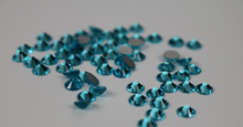 Diamantes de imitación de tamaño s3, purpurina azul Lago, no fijación en caliente, Strass plano para costura y tela, diamantes de imitación para ropa, piedra artística para uñas 2024 - compra barato