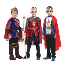 Kids King Prince Cosplay Costume For Birthday Carnival Party Family Dress Fantasia European Royalty Clothing 2024 - buy cheap