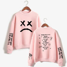 Hot Sale Lil Peep  turtleneck Sweatshirt Girl Fashion Casual Long Sleeve Spring Hip Hop Sweatshirt Korean Streetwear Street Wear 2024 - buy cheap
