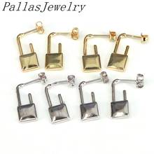 6Pairs, New Fashion Stud Earrings for Women Metal Copper Statement Jewelry 2020 Jewelry Gifts 2024 - buy cheap