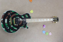 Free Shipping Who.ale 2015 new Factory Custom Shop Zakk Wylde Bullseye EMG Pickups LP Electric Guitar In Stock     150604