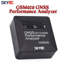 SKYRC-Analizador de rendimiento GSM020 GNSS, medidor de velocidad de potencia, Bluetooth, para coche, helicóptero, Dron FPV, novedad 2024 - compra barato