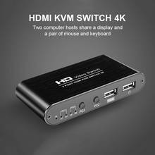 Adaptador triplicador compatível com hdmi 3 portas, 4k x 2k divisor de vídeo ultra hd 1080p para dvd hdtv xbox para ps5 2024 - compre barato