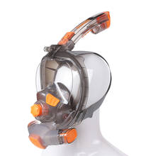 SMACO-Máscara de Scuba de cara completa para gafas antiniebla, máscara de natación de Snorkel transparente plegable, vista de sueño subacuática 2024 - compra barato