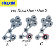 Cltgxdd 1 шт. серый Оригинальный кремниевый проводящий резиновый для Xbox One проводящая резиновая кнопка для Xbox One S контроллер D Pad 2024 - купить недорого