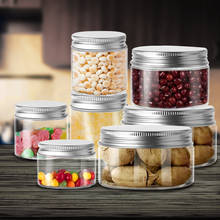 PET Clear Round Plastic Jar and Lids Empty Cosmetic Containers Travel Refillable Storage Bottle Household Storage Products 2024 - buy cheap