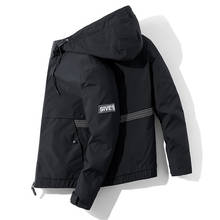 2020 New Autumn Hooded Bomber Jackets Men zipper Jacket Fashion Windbreaker Casual baseball Coat Male Hip Hop Streetwear Clothes 2024 - купить недорого