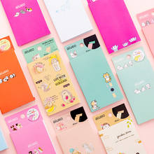 Hedgehog Rabbit Dog Shiba Panda Animal Memo Pad Loose Leaf Notes Escolar Papelaria School Supply Bookmark Label 2024 - buy cheap