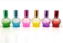 Botella pulverizadora de cristal para Perfume, cosmética en forma de corona ML, 15 colores, 100 unids/lote 2024 - compra barato