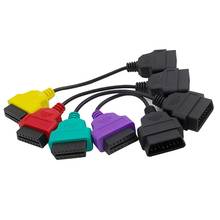 4 pces auto carro obd2 cabo de diagnóstico para fiatecuscan carro multiecuscan scanner ferramenta para fiat ecu varredura cabos de diagnóstico adaptadores 2024 - compre barato