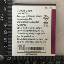 Original 2200Mah battery for CUBOT GT99 P5 Samrtphone In Stock +tracking number 2024 - compre barato