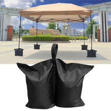 Tent Weight Bag Tent Building Portable Tent Stand Holder Sandbag Canopy Weight Bag Outdoor Anchor Bag Tent Pegs 2024 - buy cheap