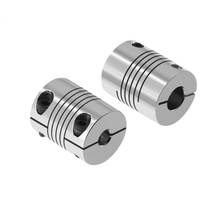 1 peças da impressora 3d acoplamento flexível do servo motor deslizante d20 l25 5x8x25mm para o parafuso de chumbo da impressora 3d t8 2024 - compre barato