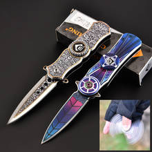 Folding knife Multifunctional Hand Toy EDC Portable Pocket Knife Spinner Outdoor Tools Camping Hunting Survival Gyro Knives 2024 - buy cheap