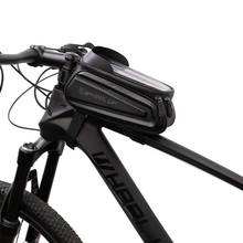 6.5inch/7inch Waterproof Bicycle Bar Mobile Phone Bag Mountain Bike Front Beam Bag Riding Handlebar Bag 2024 - buy cheap