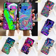 Weird Trippy Mushroom Psychedelic Art Phone Case For Xiaomi Redmi note 7 8 9 t k30 max3 9 s 10 pro lite 2024 - buy cheap