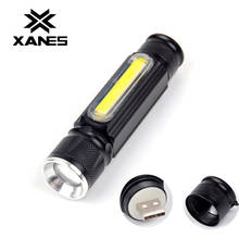 Xanes lanterna frontal para bicicleta a516, luz portátil, com zoom, multifuncional, lanterna led, acessórios para bicicleta 2024 - compre barato