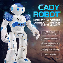 Jjrc carregador multifuncional original, controle remoto de música dançando, robô interativo inteligente, brinquedo infantil, presente de aniversário 2024 - compre barato