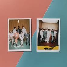 KPOP Bangtan Boys New Album Butter Peripheral Small Card LOMO Card Postcard Random Card Polaroid 2024 - buy cheap