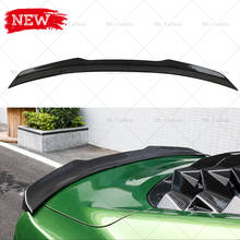 FOR MUSTANG 2015+ GT STYLE CARBON FIBER SPOILER TRIM BODY KIT TUNING PART FOR MUSTANG TRUNK DUCKTAIL WING LIP RACING 2024 - buy cheap