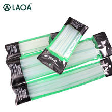 LAOA 50pcs Translucent  7mm/11mm Hot Melt Glue Sticks For Glue Gun Craft Album Tools 2024 - buy cheap