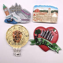 Color Refrigerator Sticker Italy Tourist Souvenir Paste Venice Magnetic Refrigerator Magnet 3d Resin Home Decoration Gift Ideas 2024 - buy cheap