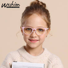 2020 новые детские компьютерные очки для мобильного телефона TR90 гибкие силиконовые очки для детей от 3 до 10 лет класс ноль анти-синий светильник 2024 - купить недорого